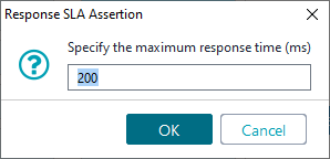 ReadyAPI: Configuring the Response SLA assertion