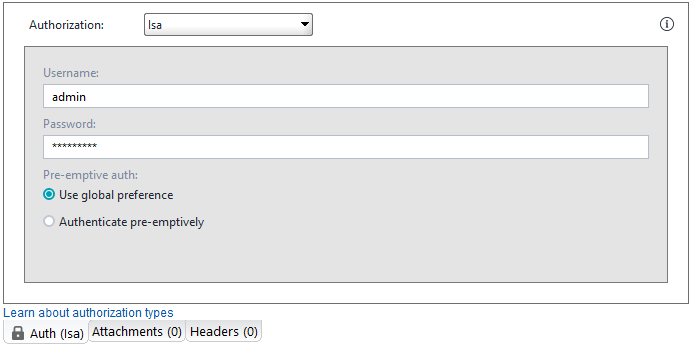 Basic authentication