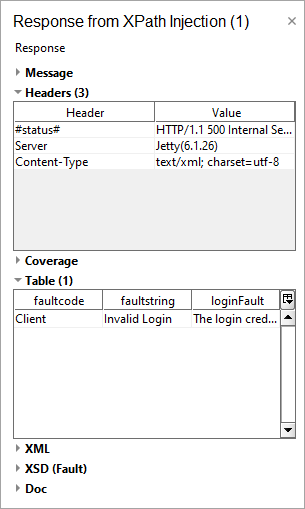 ReadyAPI: Response details ReadyAPI: Response details