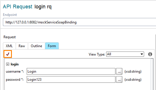 The Validate option in the Form editor