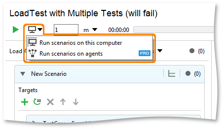The "Run Scenarios..." Setting