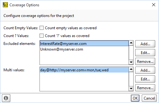 Coverage Options