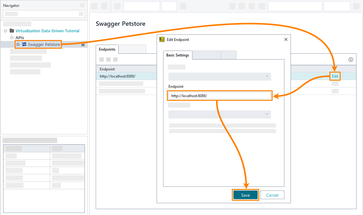 ReadyAPI: Change virtual API port