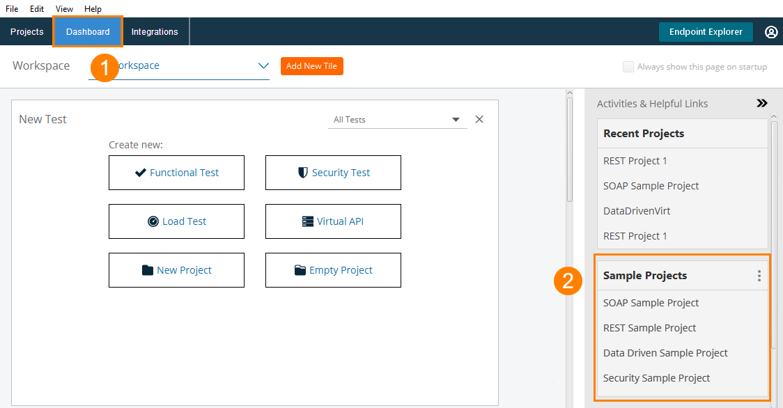 Functional Testing: ReadyAPI Test Sample Projects