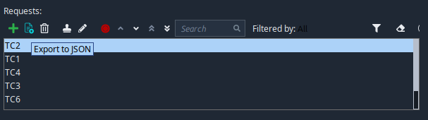 Export to JSON