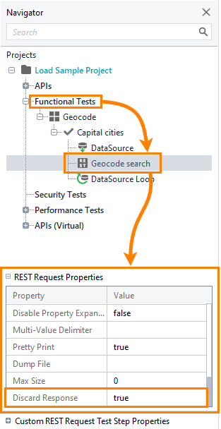 Discard Response property