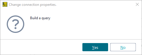 ReadyAPI: The Query Builder pop-up window ReadyAPI: The Query Builder pop-up window
