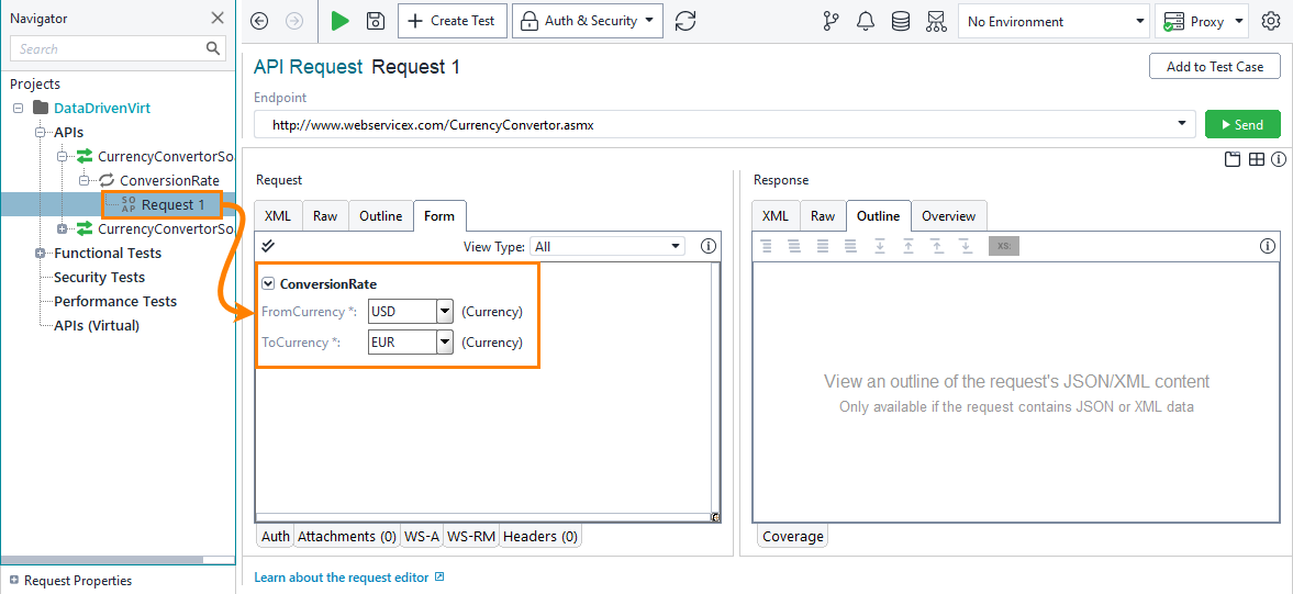 Service virtualization and API testing: Exploring web service specification