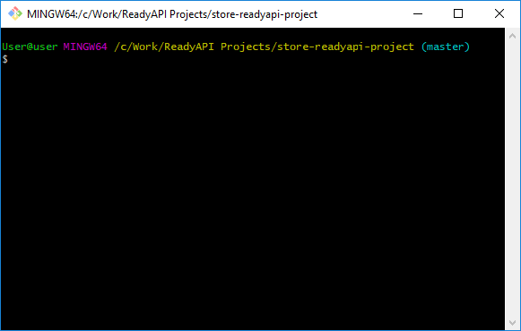 Git integration: Git console Git integration: Git console