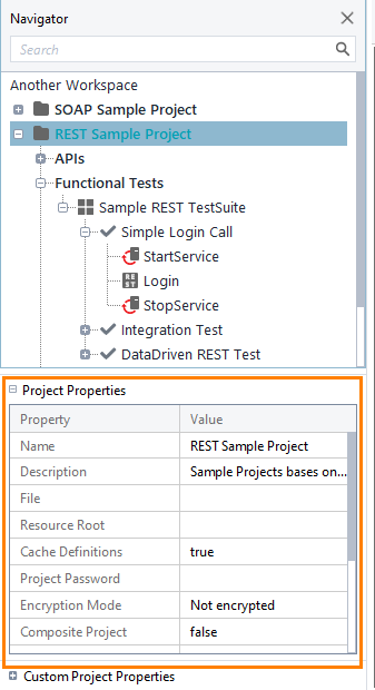 Project Properties