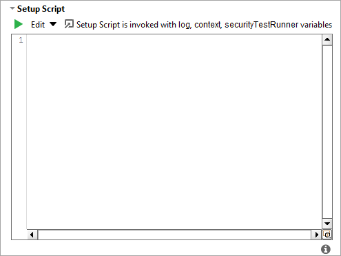 ReadyAPI: Setup Script editor ReadyAPI: Setup Script editor