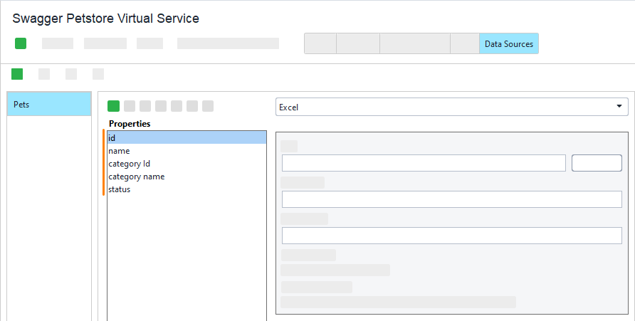 Importing properties from a data source