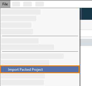 Data Source virtual services in ReadyAPI: Import project