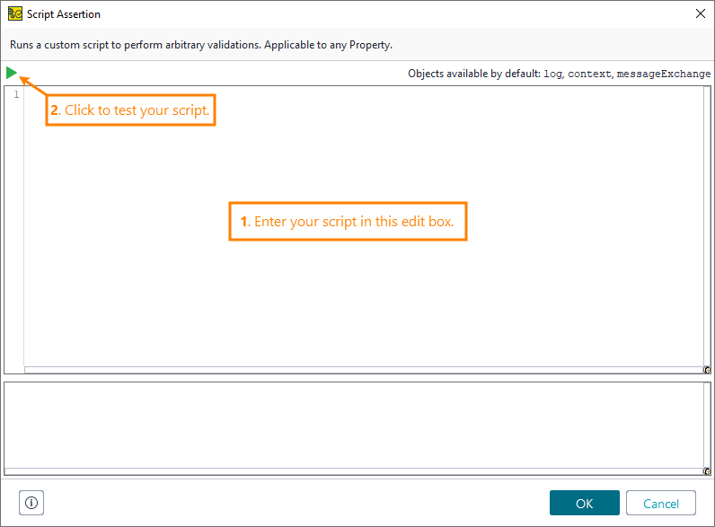 ReadyAPI: Configuring the Script assertion