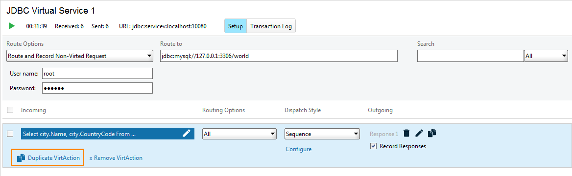 Duplicate operation