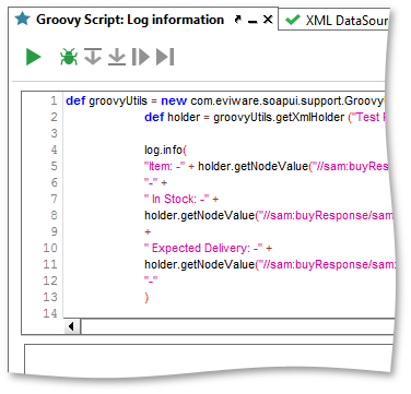Groovy Script Debugging: Debugging Script