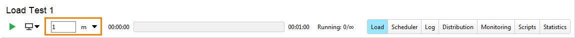 API load testing with ReadyAPI: Setting the Test Duration