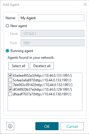 Add/Remove Multiple Agents