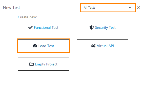 API load testing with ReadyAPI: Create a load test