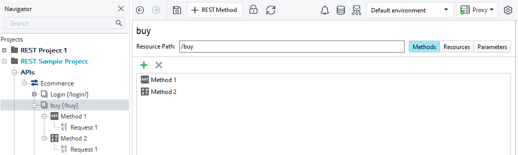 ReadyAPI: REST Methods