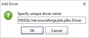 Naming the template