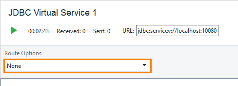 JDBC service virtualization and database testing: Disable routing