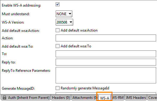 SOAP API testing: The WSDL WS-Addressing inspector: Example