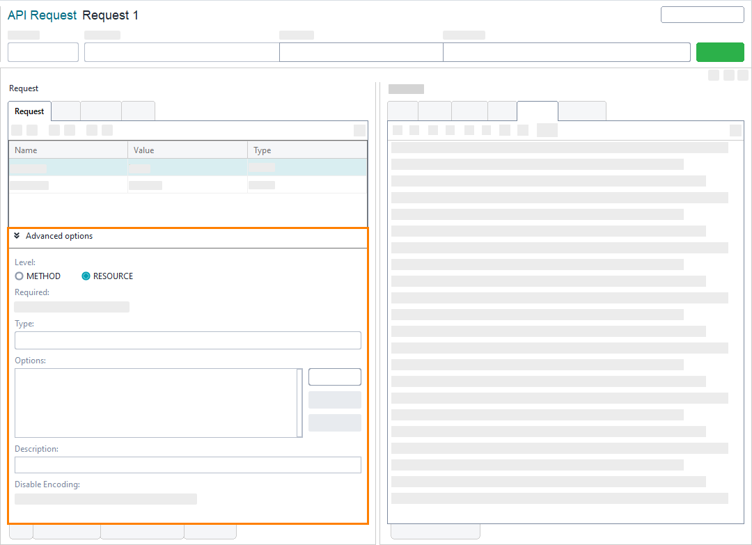 Parameter Options