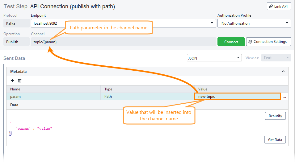 Path parameter
