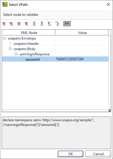 ReadyAPI: Selecting an element for XPath expression ReadyAPI: Selecting an element for XPath expression