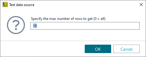 ReadyAPI: Specifying a number of data log results