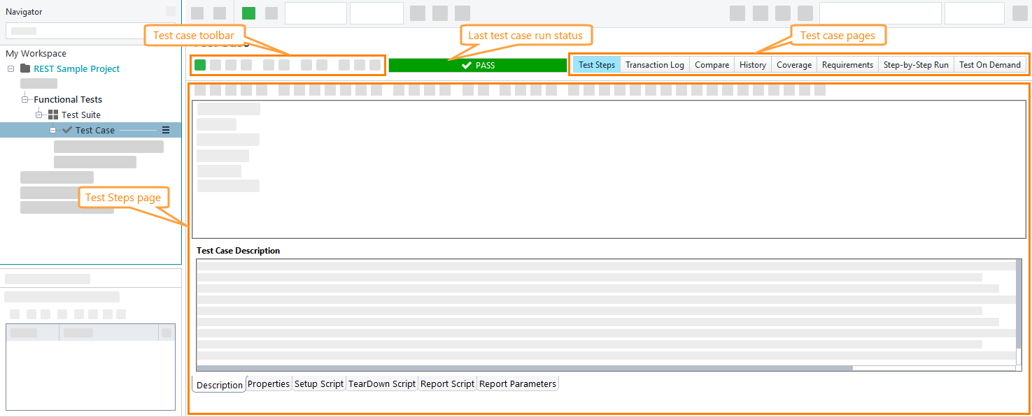 Test case editor