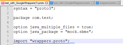 Import proto Path