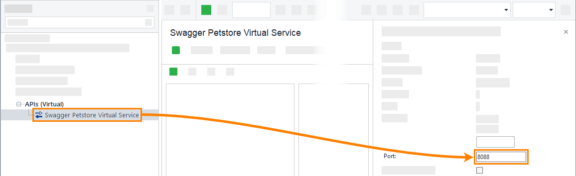 ReadyAPI: Change virtual API port