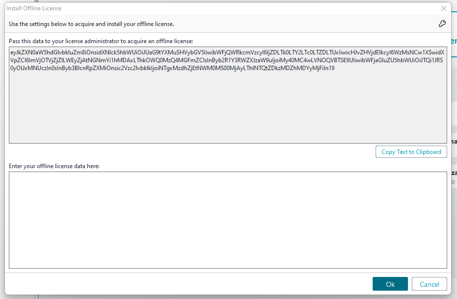 slm offline dialogue