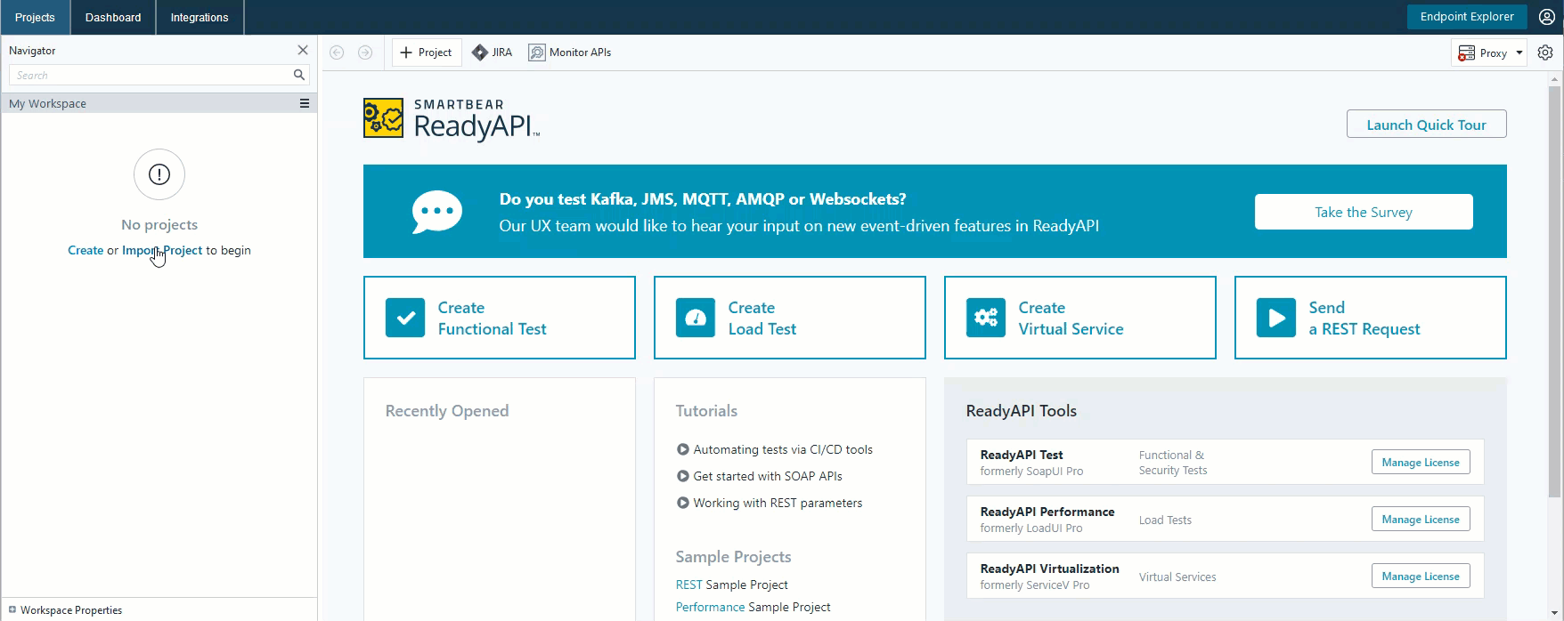 Support for AsyncAPI definitions in ReadyAPI 3.8.0