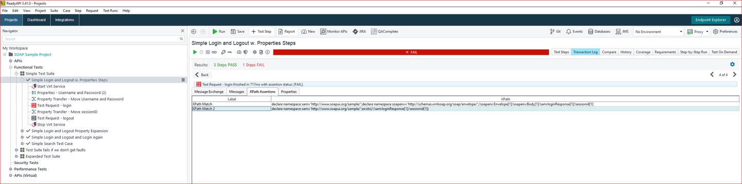 XPath assertions